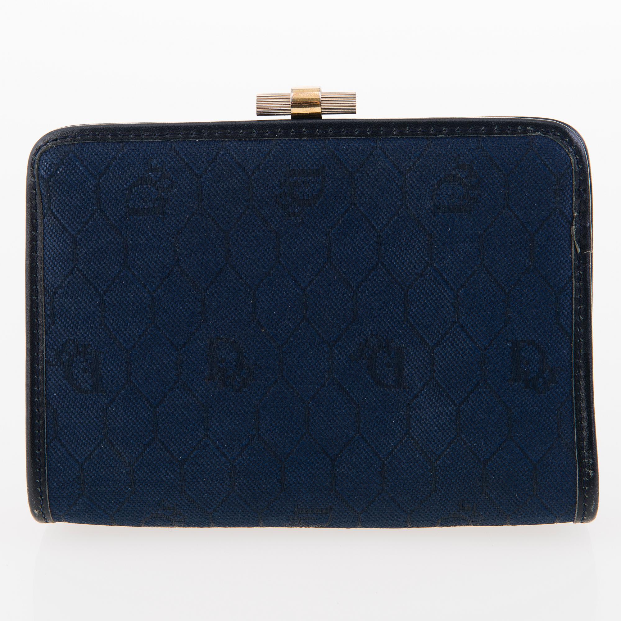 CHRISTIAN DIOR Scarf, Purse and Makeup Pouch.