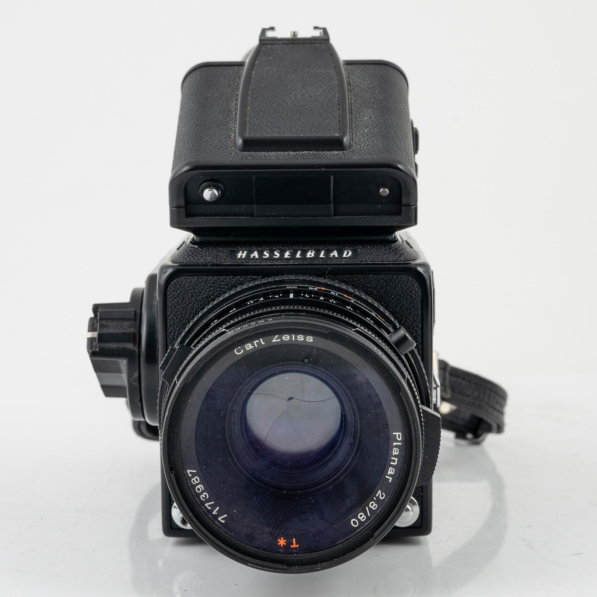 Hasselblad 503cx, no. RE 1424335, 1989.