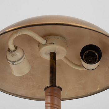 Harald Notini, bordslampa, modell "15644", Arvid Böhlmarks Lampfabrik, Stockholm, 1950-tal.