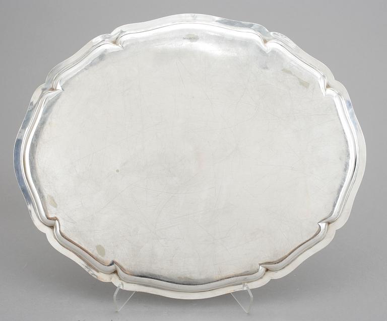BRICKA, nysilver, 1900-talets första hälft.