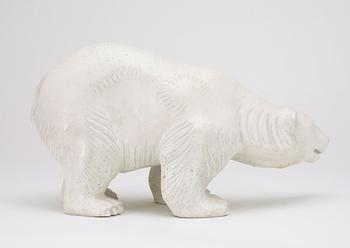 A Gunnar Nylund stoneware figure of a polar bear, Rörstrand.
