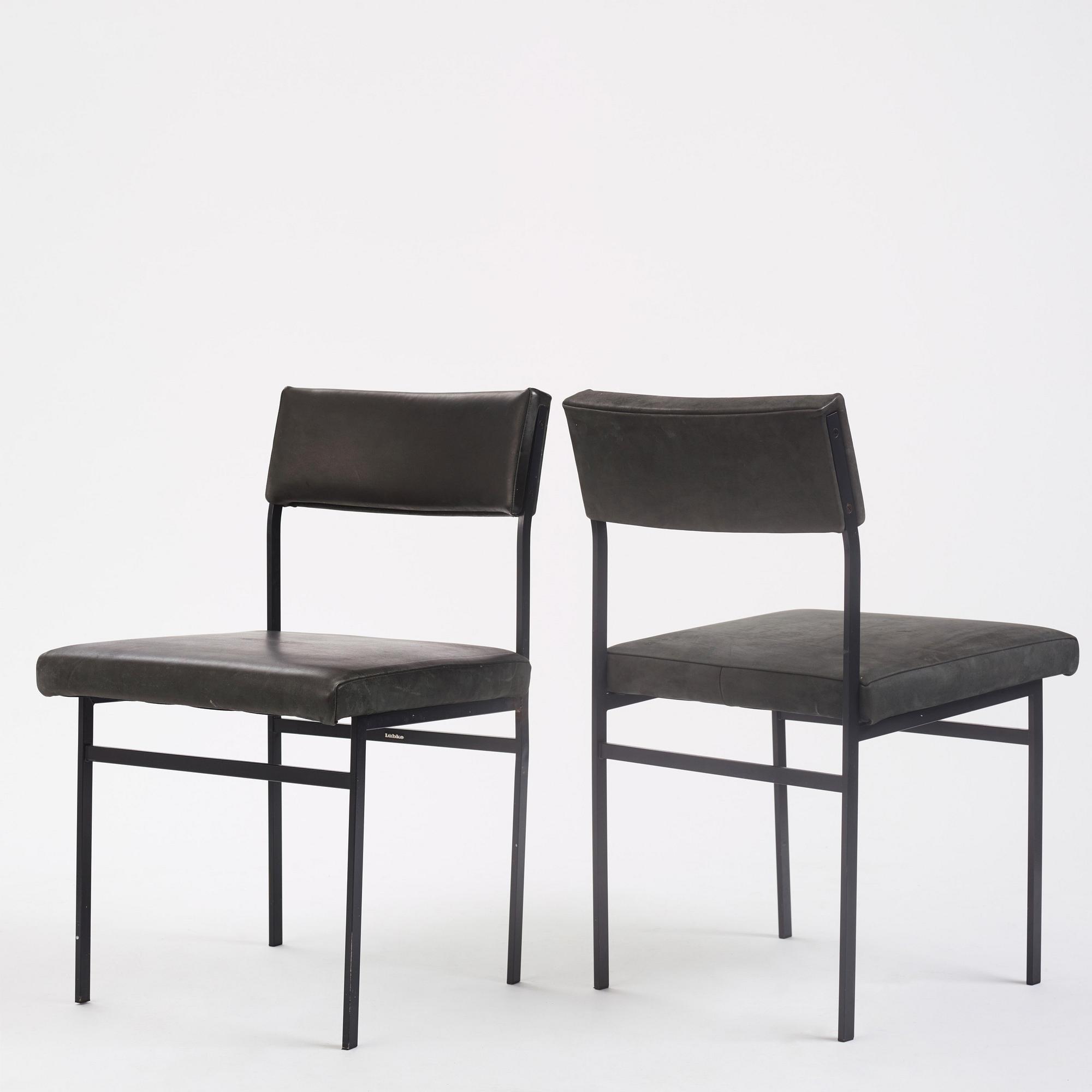 Cees Braakman, a set of six chairs model "SM07", Pastoe, Holland, 1960s-70s.