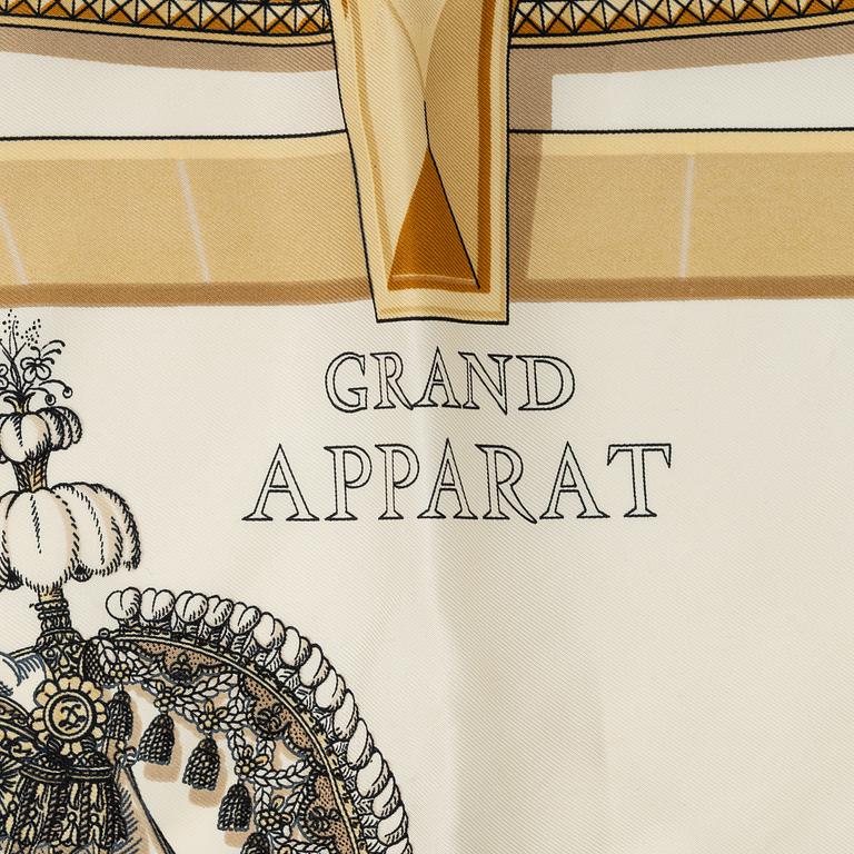 Hermès, scarf, "Grand Apparat".