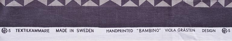 TYG, "Bambino" Viola Gråsten Tidstrand.