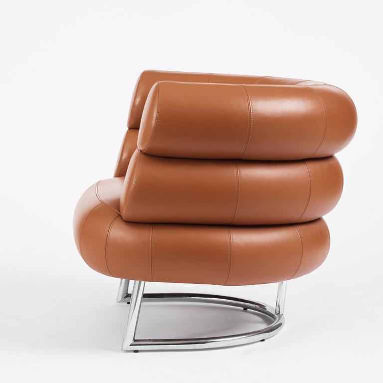 Eileen Gray, a "Bibendum" armchair, ClassiCon, Germany, post 1990.