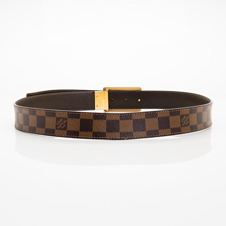 Louis Vuitton, a 'Zippy Coin Purse' wallet and an 'Inventeur' belt.