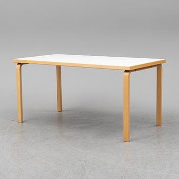 ALVAR AALTO, a model 81A birch table from Artek, Finland, 2008.