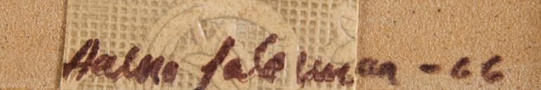 AARNO SALOSMAA, blandteknik, signerad och daterad -66.