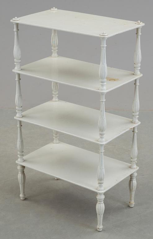 ETAGERE, gustaviansk stil, omkring 1900-talets mitt.