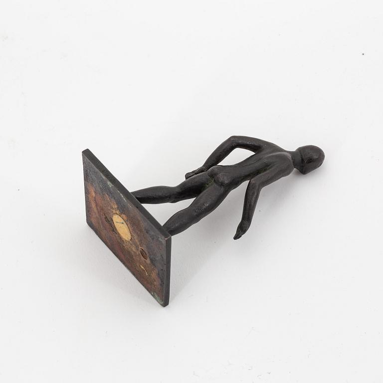 Nils Fougstedt, sculpture, bronze, signed and dated -36.