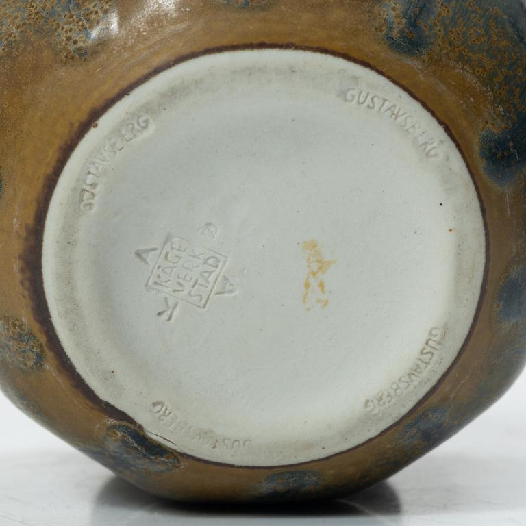 Kåge Verkstad, four ceramic pieces, Gustavsberg, Sweden, 1957-61.
