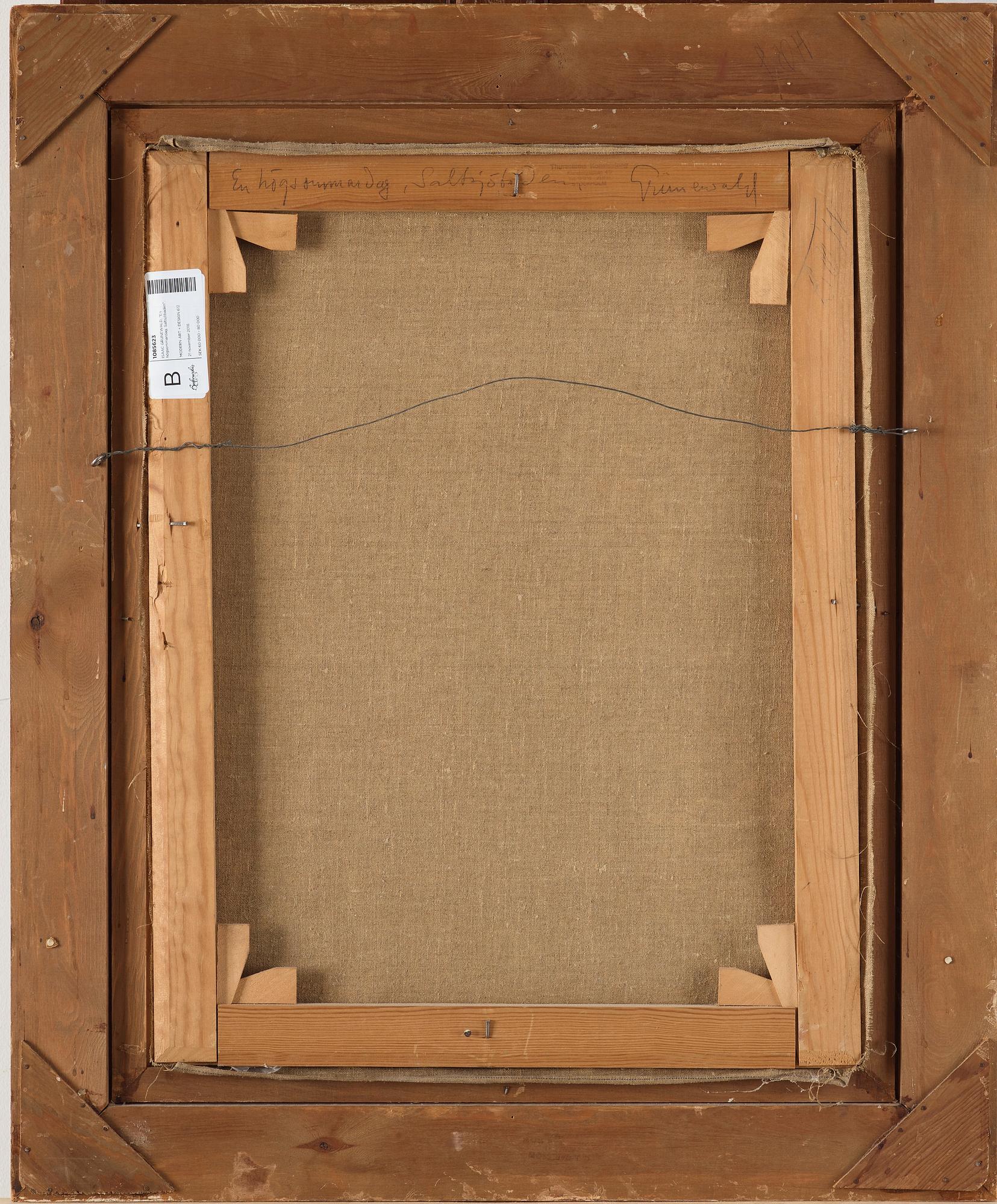 Isaac Grünewald, "En högsommardag, Saltsjöbaden".