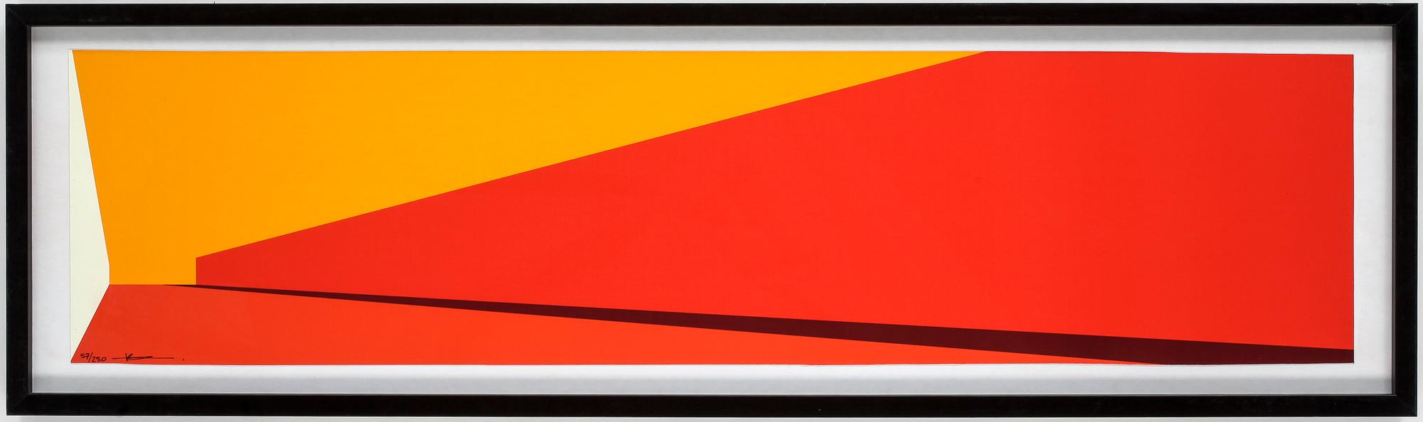 DAVID LARSSON, litografi, signerad och numrerad 57/250.