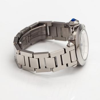Cartier, Pasha, wristwatch, 27 mm.