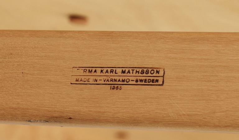 DAGBÄDD, "Berlin", Bruno Mathsson, Firma Karl Mathsson, Värnamo 1965.