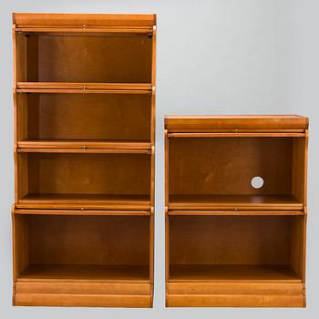 Kirjahylly lasiovilla, 6 moduulia, 2000-luku.