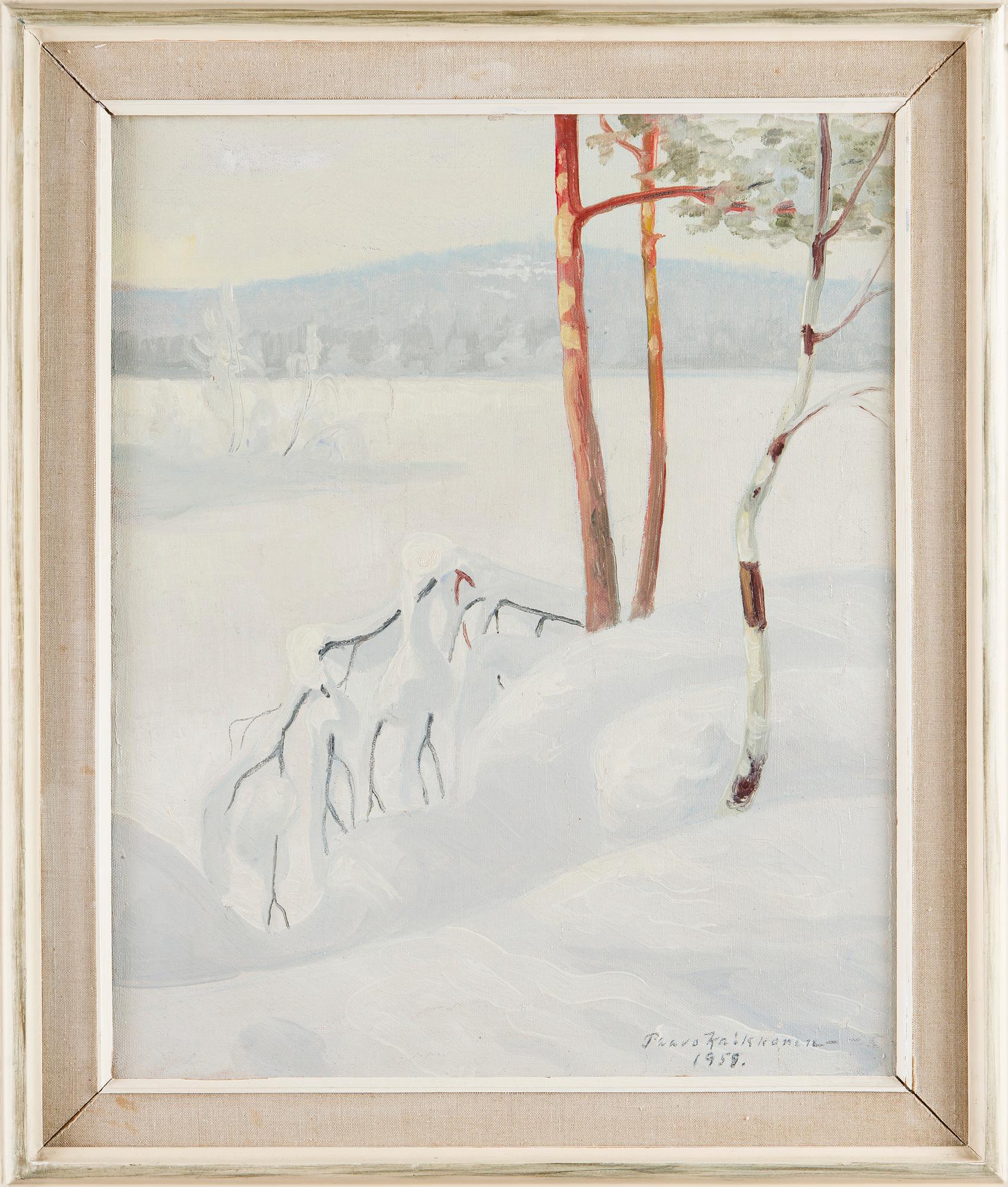 Paavo Kaikkonen, Talvimaisema.