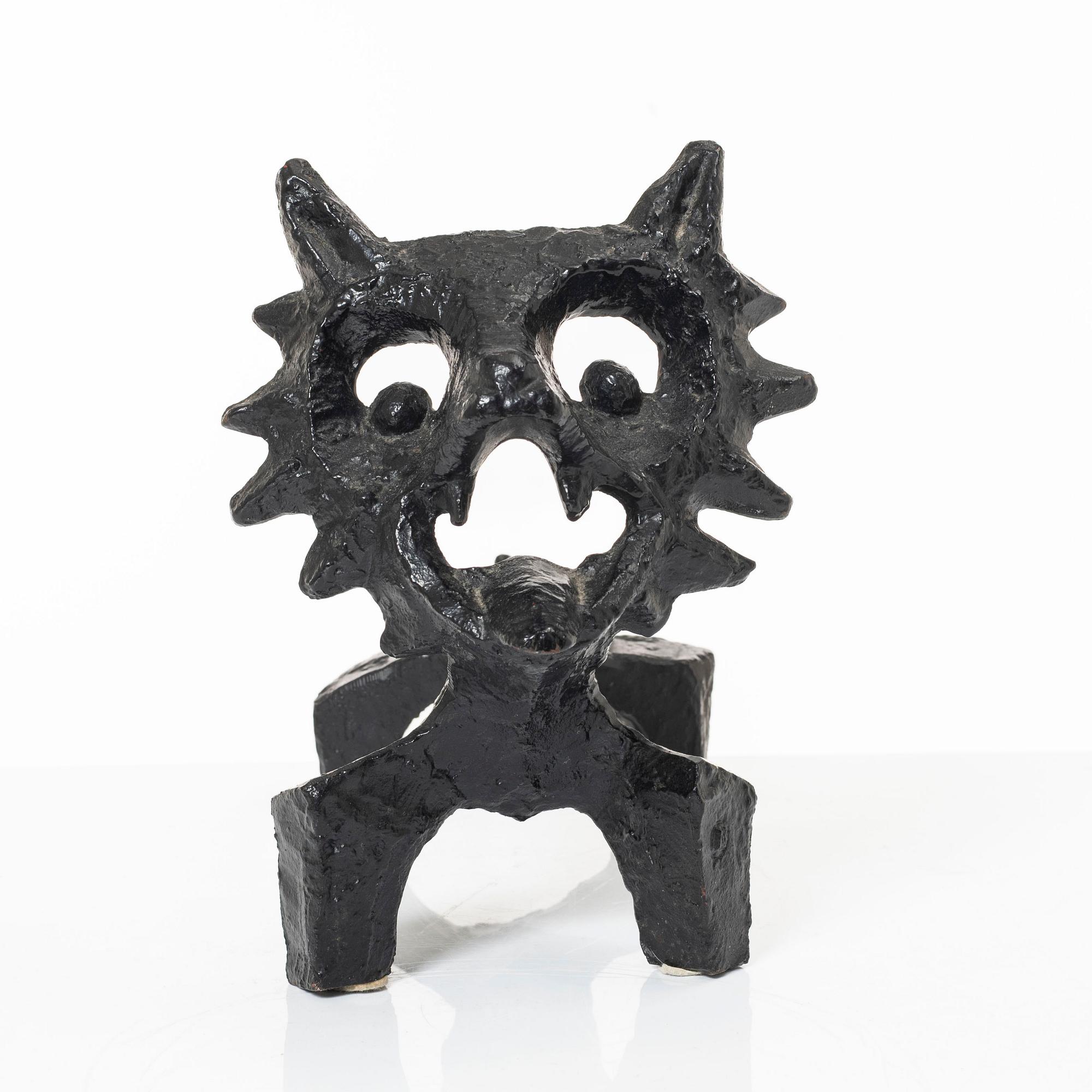 Olle Hermansson, fire dog, "The Fox", Husqvarna.