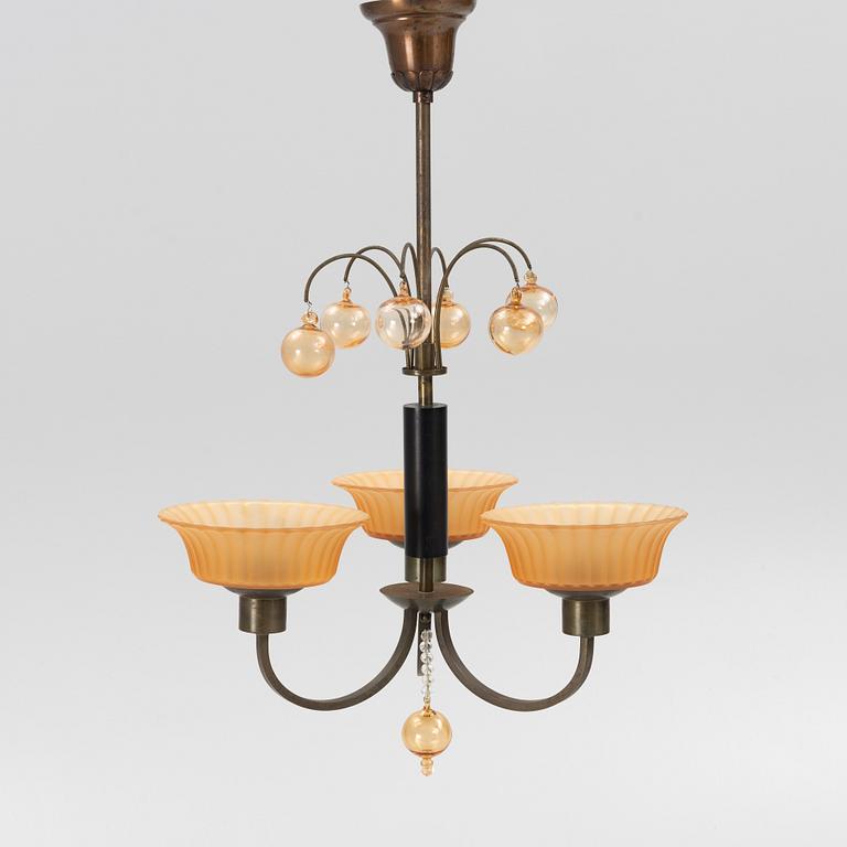 Taklampa, Swedish Modern, 1940-tal.