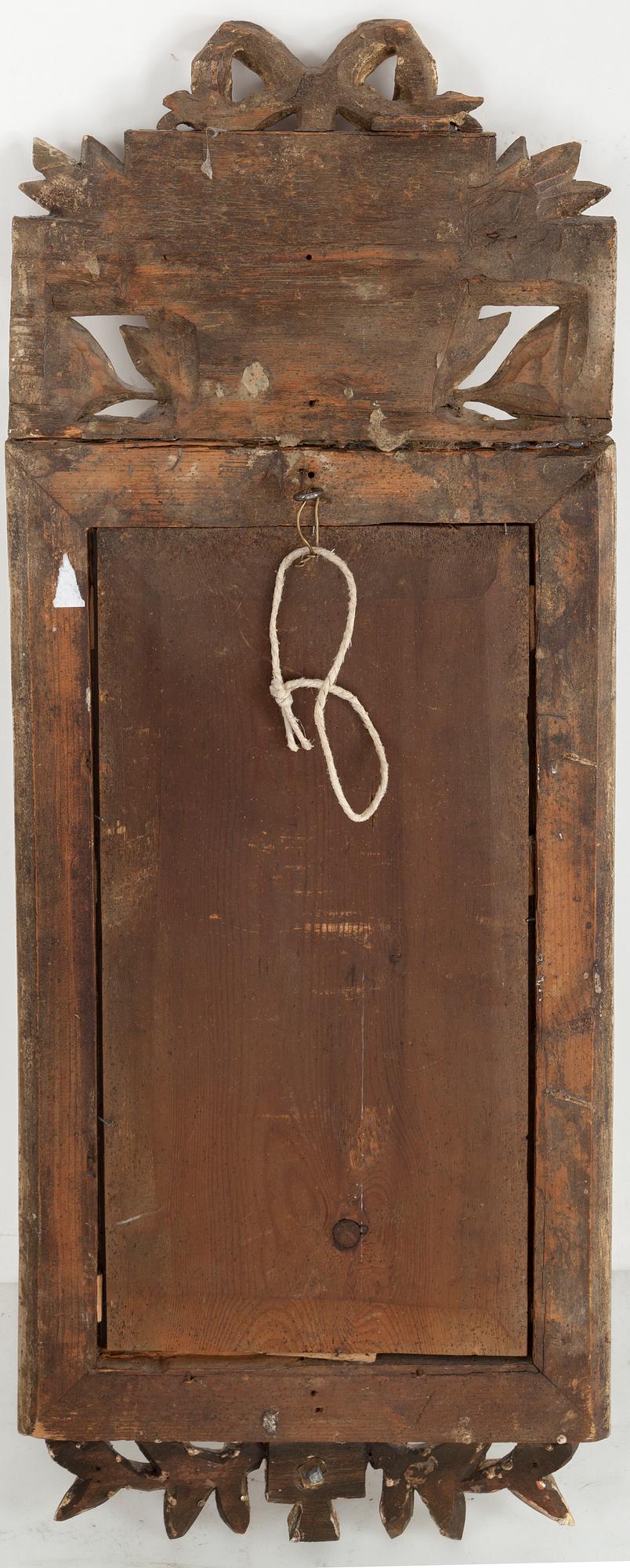 A Gustavian wall sconce from the late 18th century.