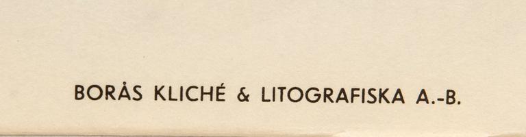 Filmaffisch "Bombi Bitt och jag" 1936.
