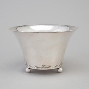 WA BOLIN, skål, silver, Stockholm, 1928.