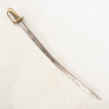 A Danish sabre, 18th/19th century.