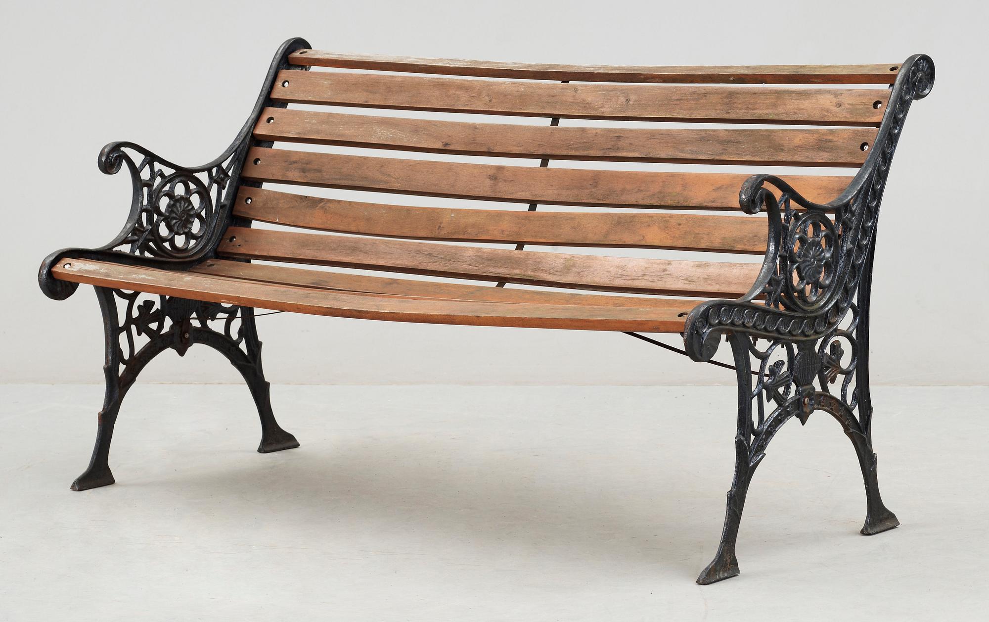 PARKBÄNK, 1960/70-tal.