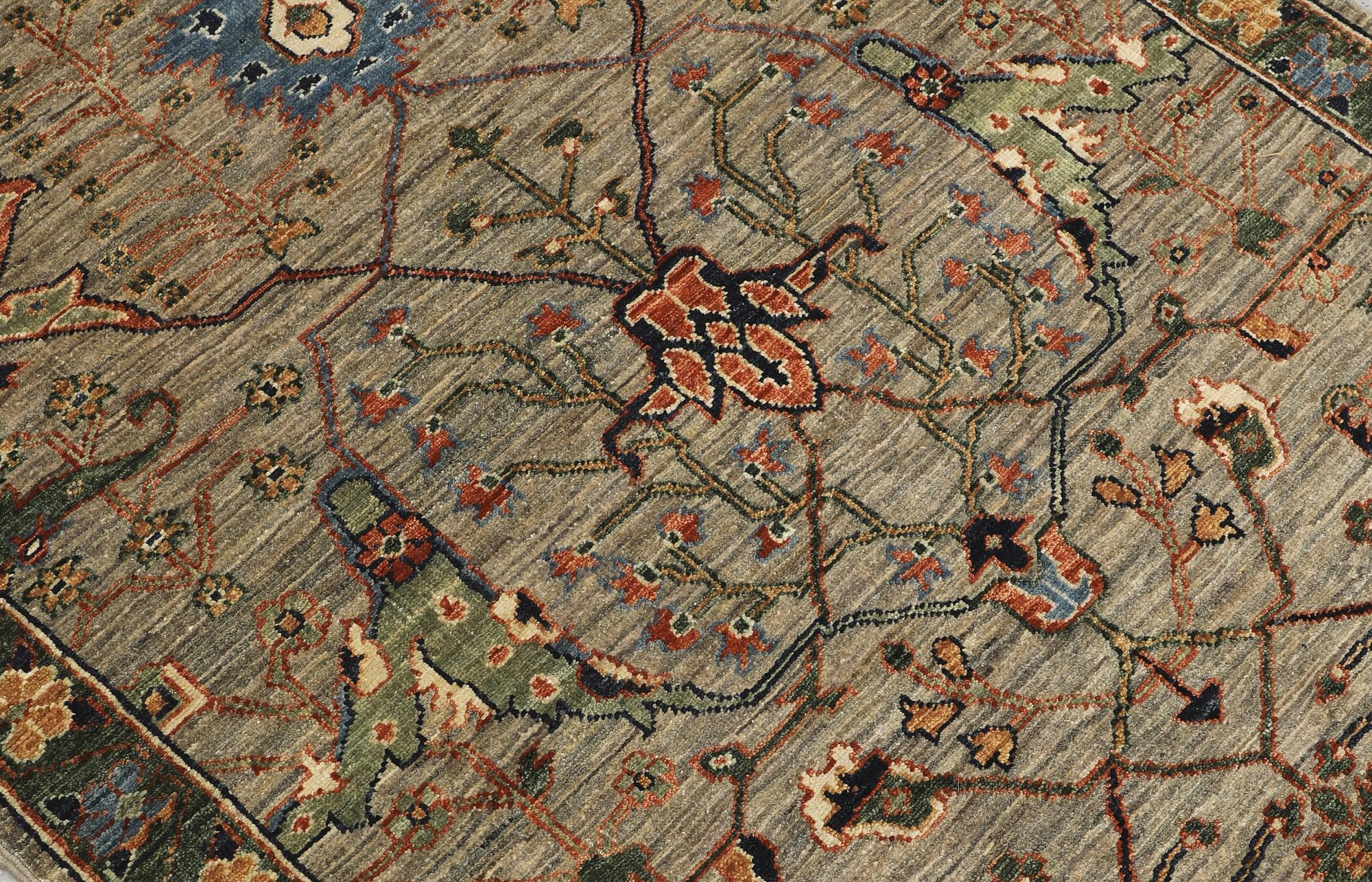 A Zigler Design runner carpet, 410 x 88 cm.