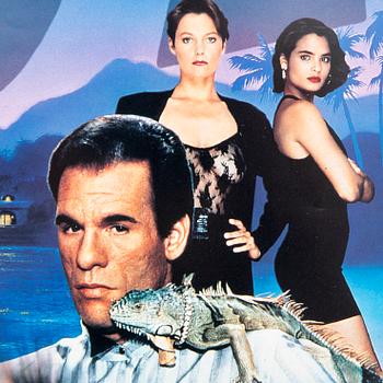 Movie poster James Bond "Licence to Kill" Printcom Linköping 1989.