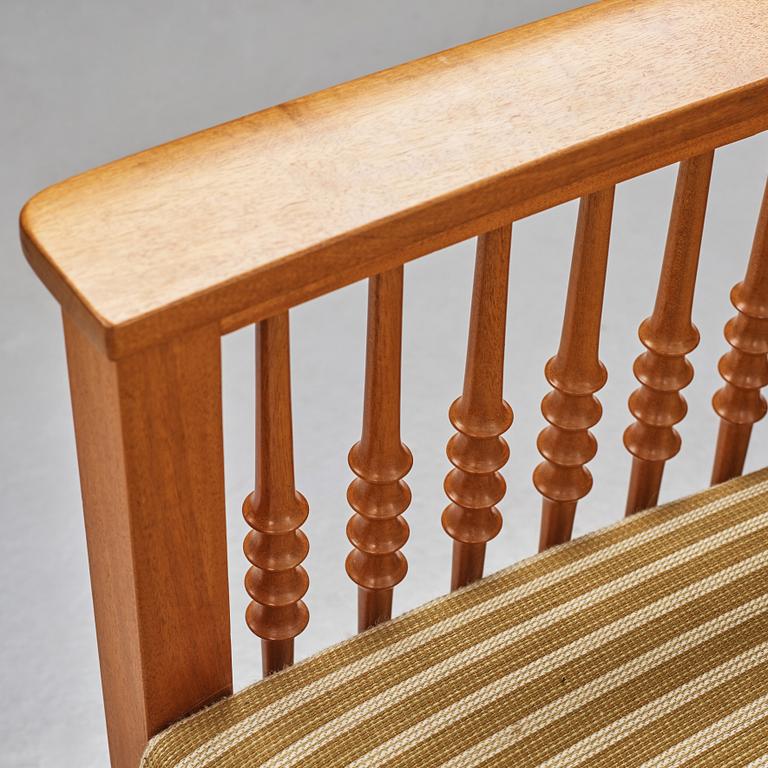 Otto Schulz, sofa, master carpenter Carl Thorsson, Gothenburg 1912.