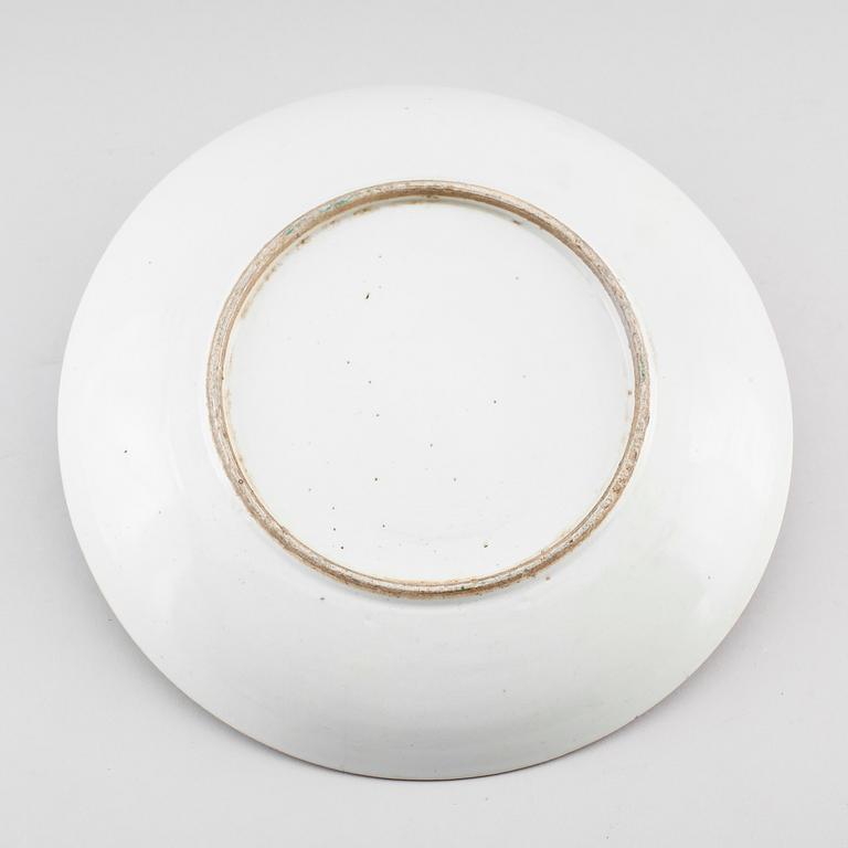 FAT, porslin, Kina, Wucai, 1600-/1700-tal.