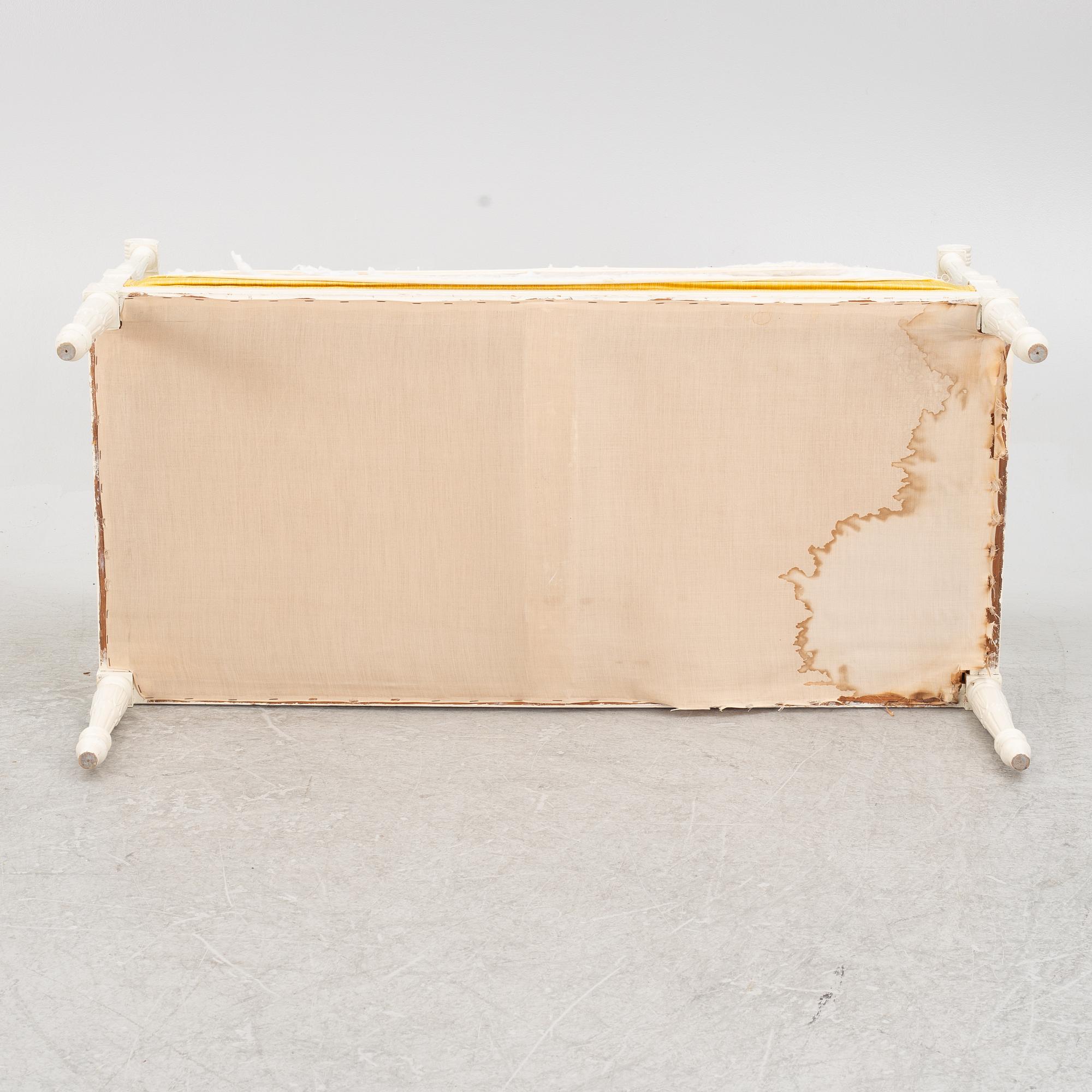 A Gustavian style sofa, 20th Century.