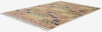 Märta Måås-Fjetterström, a 'Ängarna' carpet, knotted pile, c. 305 x 208 cm, signed AB MMF.