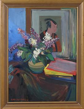 BERTIL BULL HEDLUND, olja på pannå, sign.