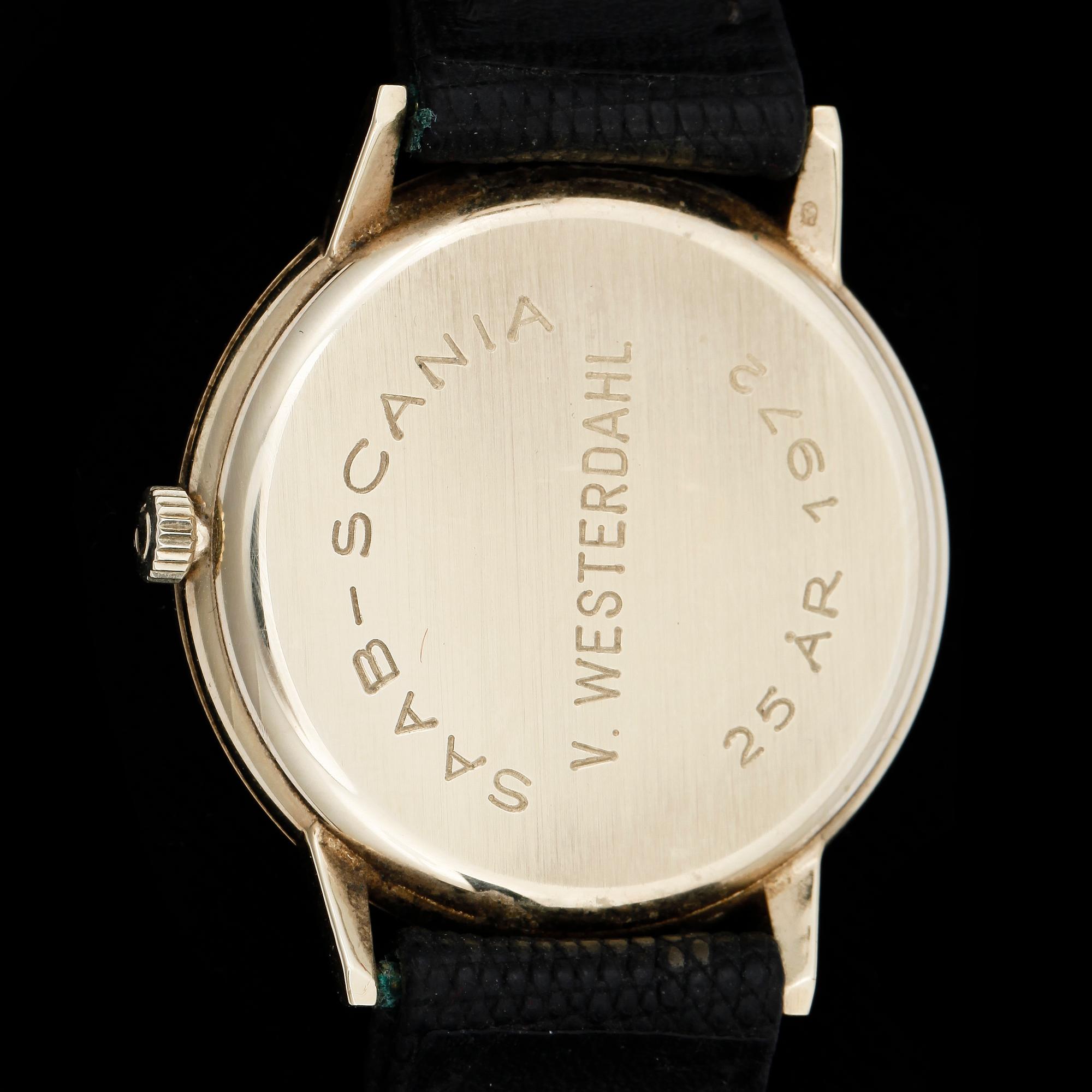 ARMBANDSUR, herr, 14k guld, Omega, 1970-tal.