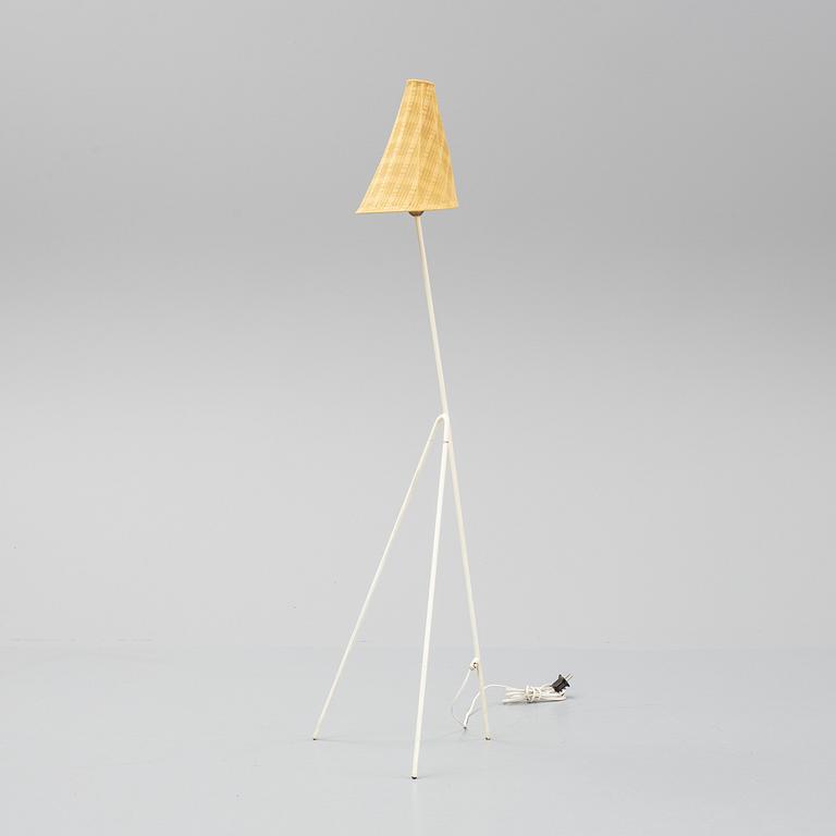 Hans Bergström, golvlampa, modell 569, "Giraffen", Atelje Lyktan, 1950-tal.