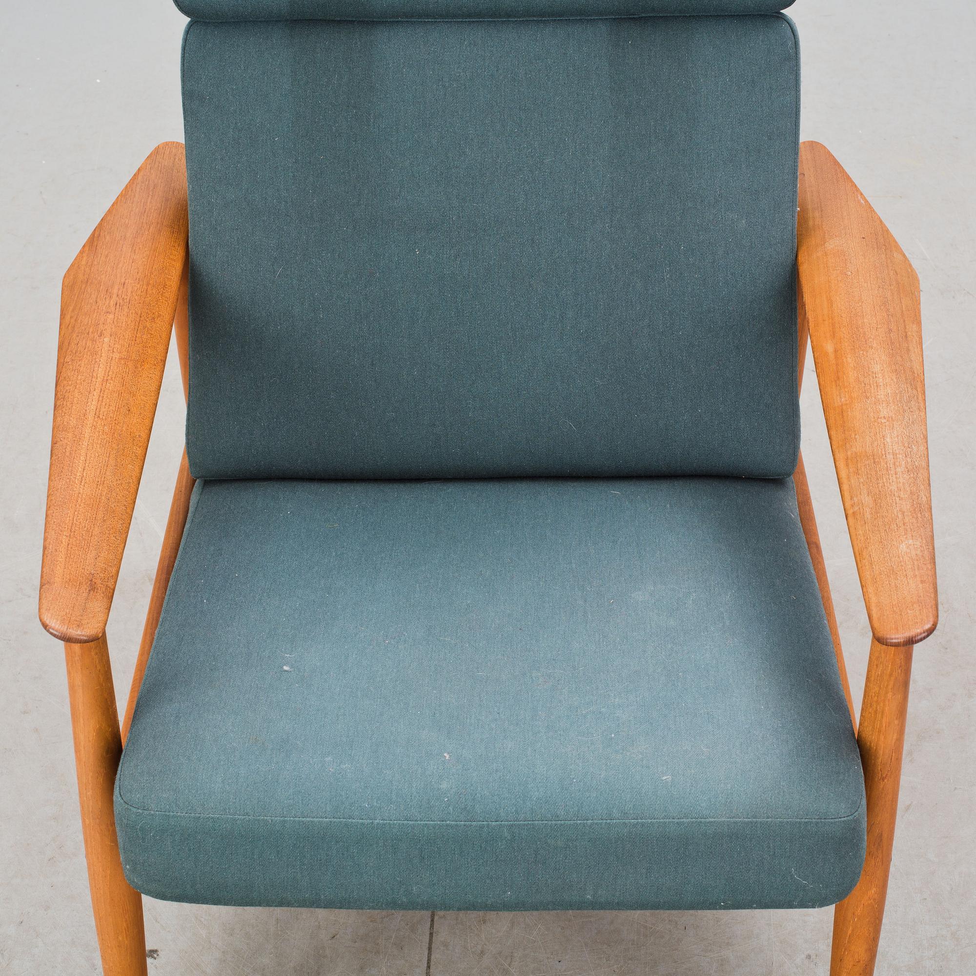 FÅTÖLJ, teak, "FD164", Arne Vodder, France & Son, Danmark.