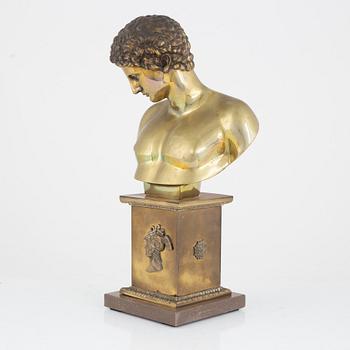 Unknown artist, bust of Narcissus, 20th Century.