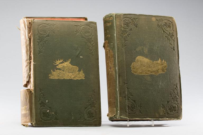 Llewellyn Lloyd, "Scandinavian adventures" 2 vol. Richard Bentley, New Burlington Street. London. 1854.