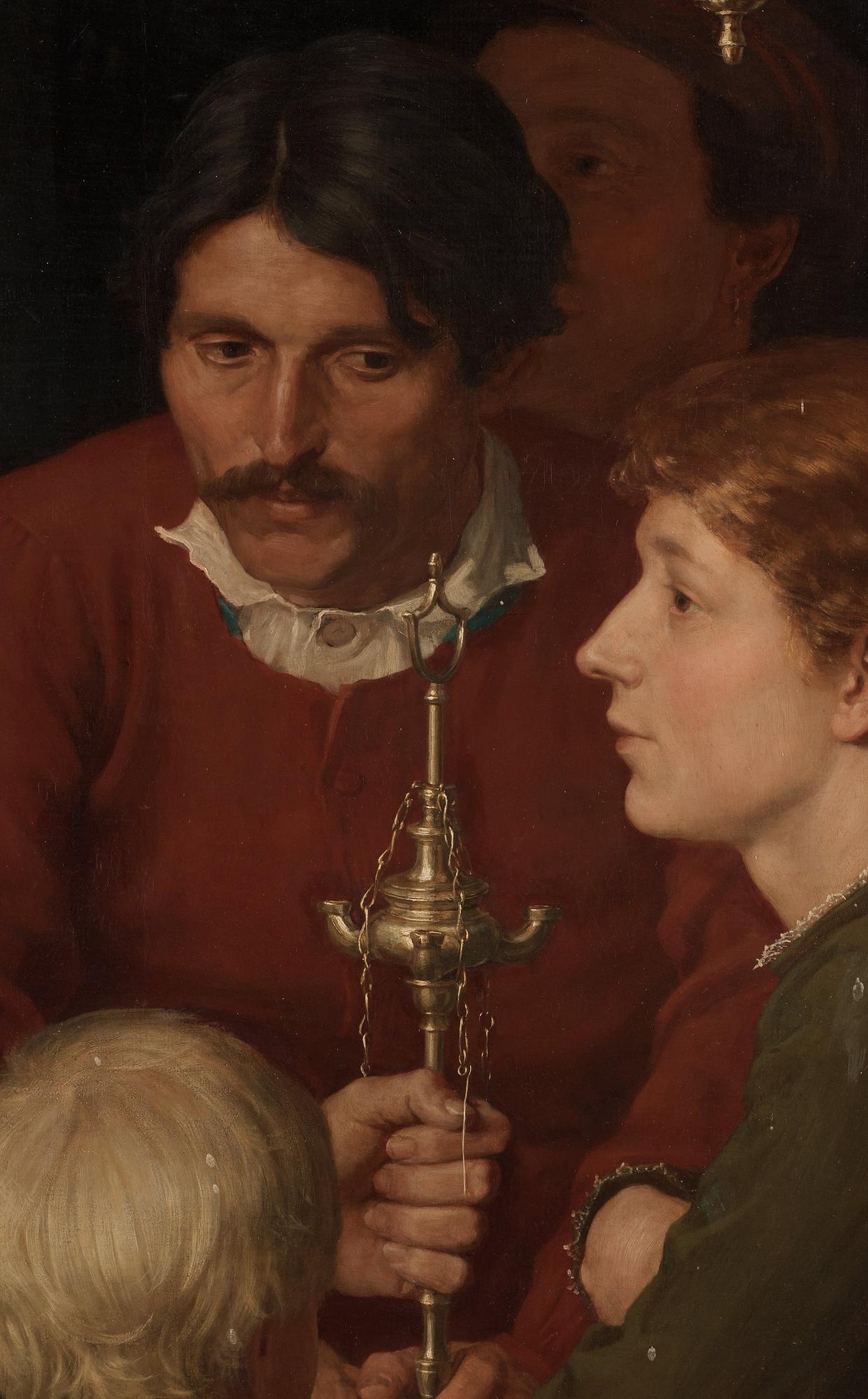 Henry Scott Tuke, At the metal merchant.