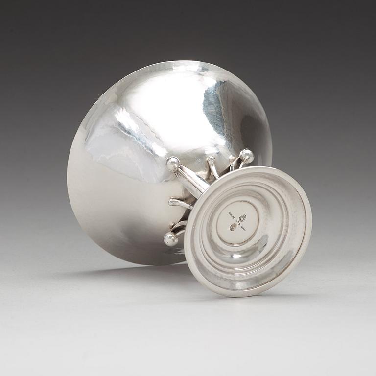 JOHAN ROHDE, skål, Georg Jensen, Köpenhamn 1925-32, sterling, design nr 17B.
