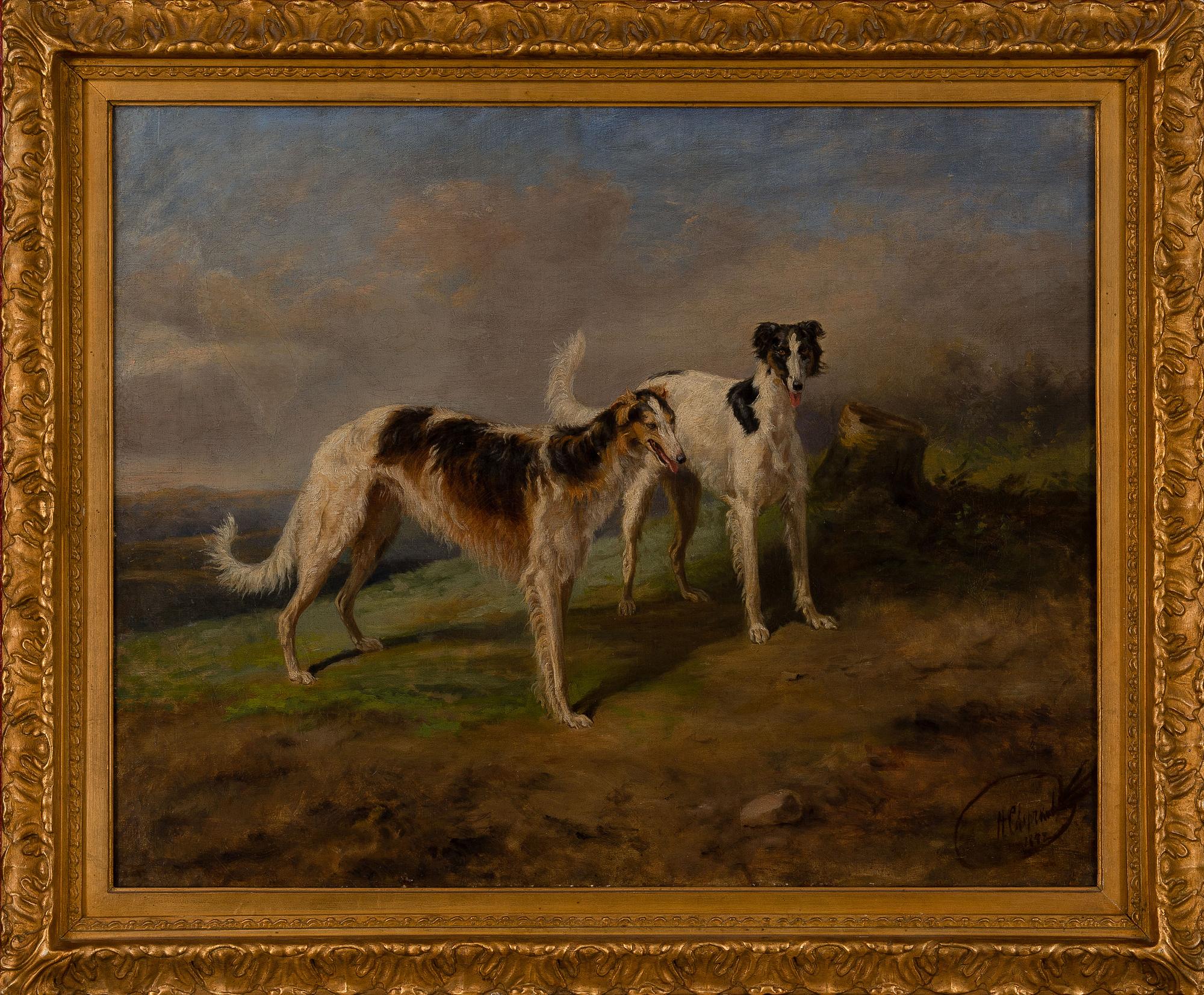 NIKOLAI JEGOROVICH SVERTSCHKOFF, THE HUNTER'S DOGS.