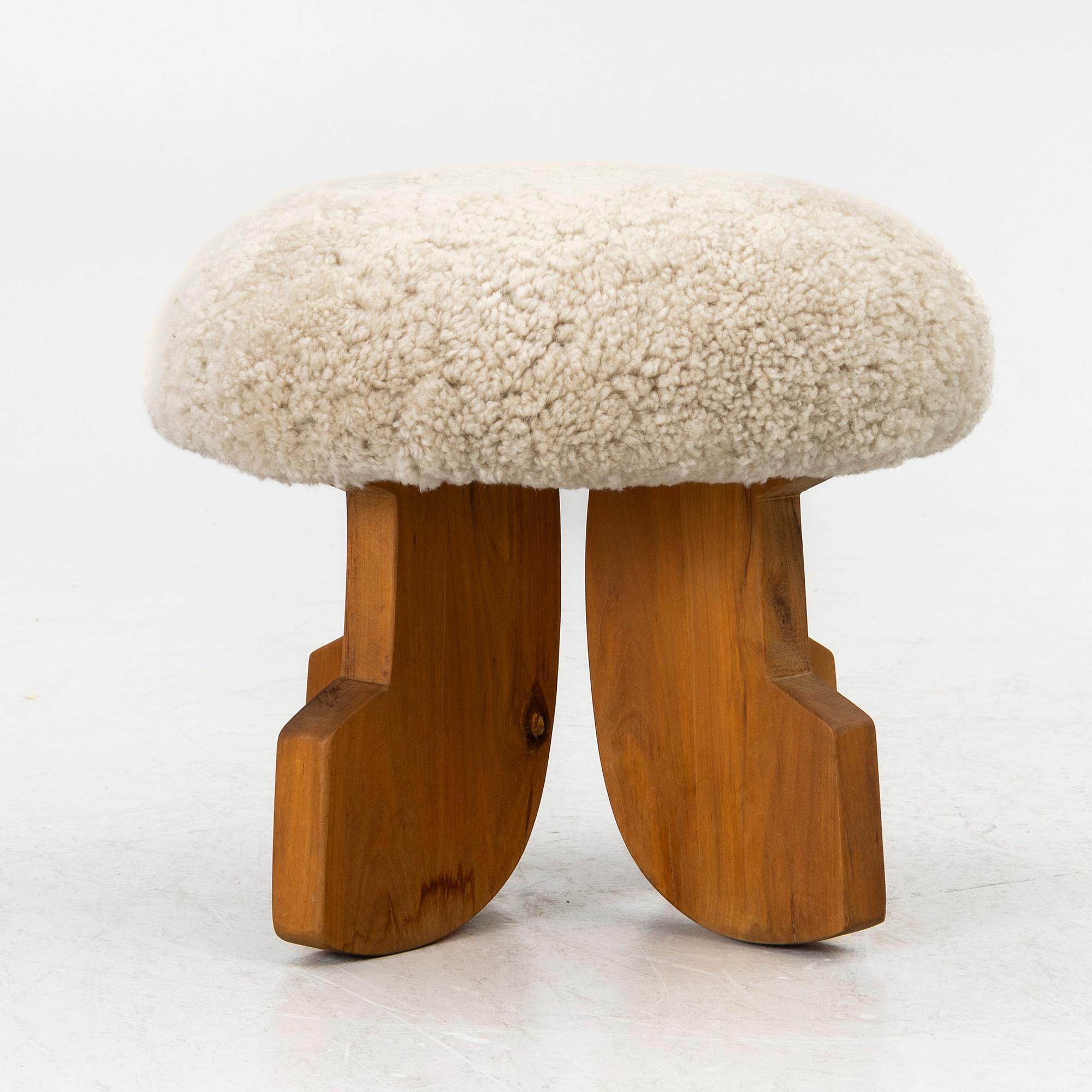 Bernt Bäckdahl, stool, 1970s.
