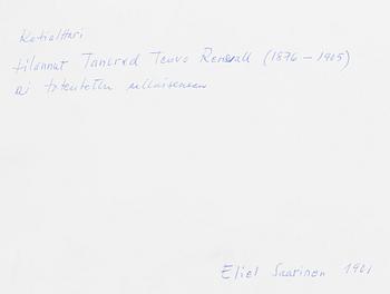 Eliel Saarinen, Skiss till Husaltare.