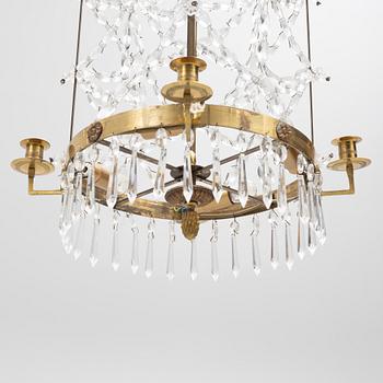 Ljuskrona, för fyra ljus, 1800-tal, Louis XVI-stil.