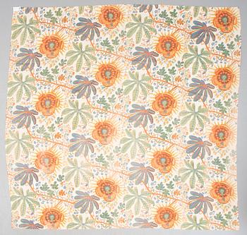 DRAPERIER, 3 våder (dubbla), "Aralia", Josef Frank, firma Svenskt Tenn, 1900-talets andra hälft.