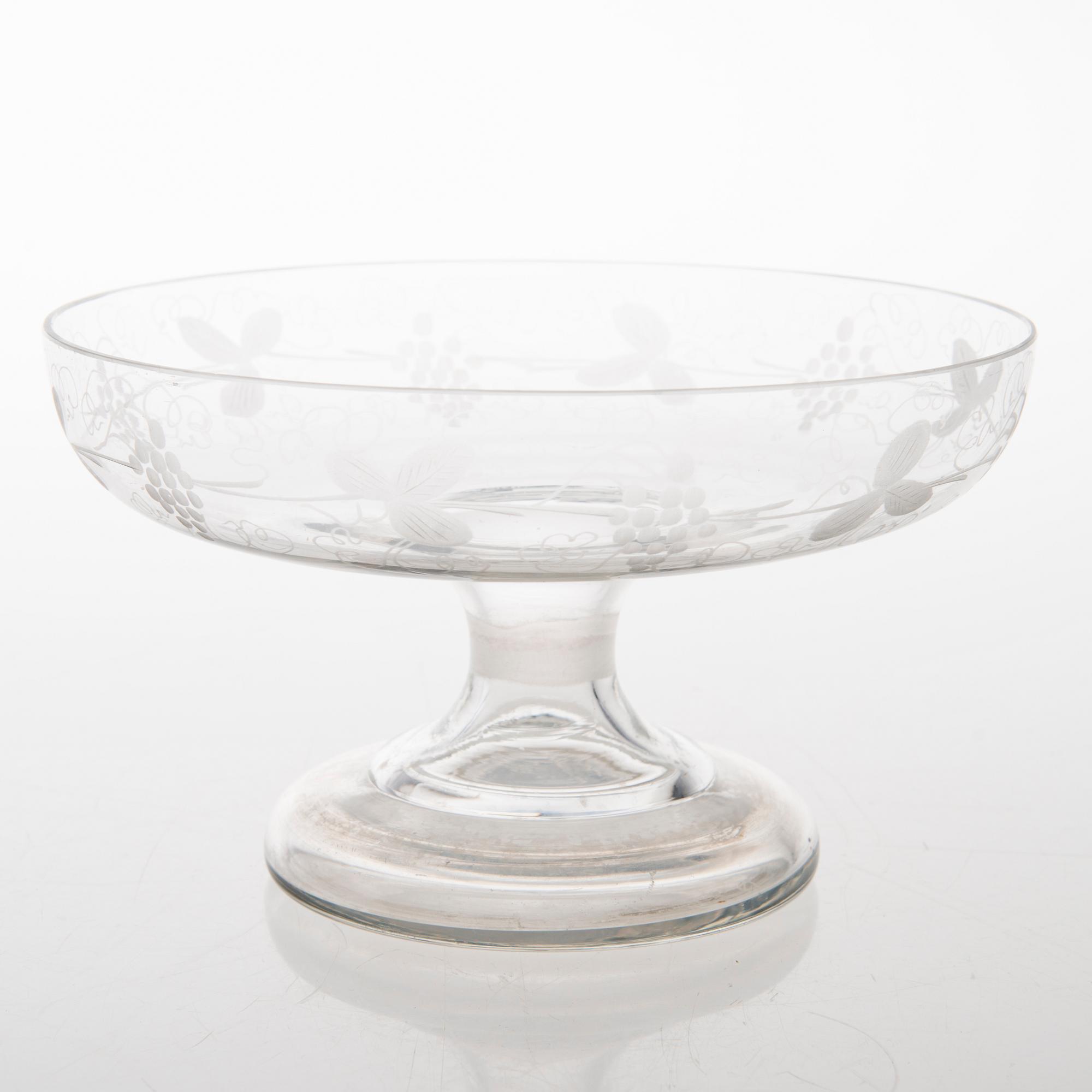 A 35-piece 'Savoy' glasswear, 1940s.