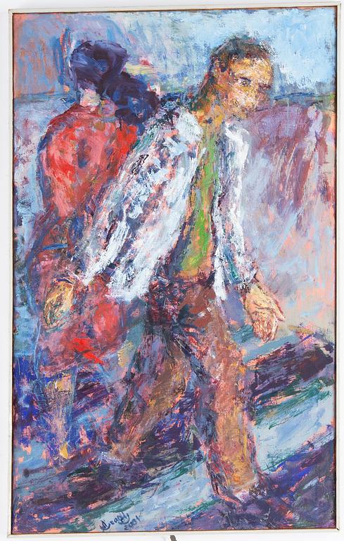 Oscar Hernandez Soriano, oil on canvas, signed and dated 2001.