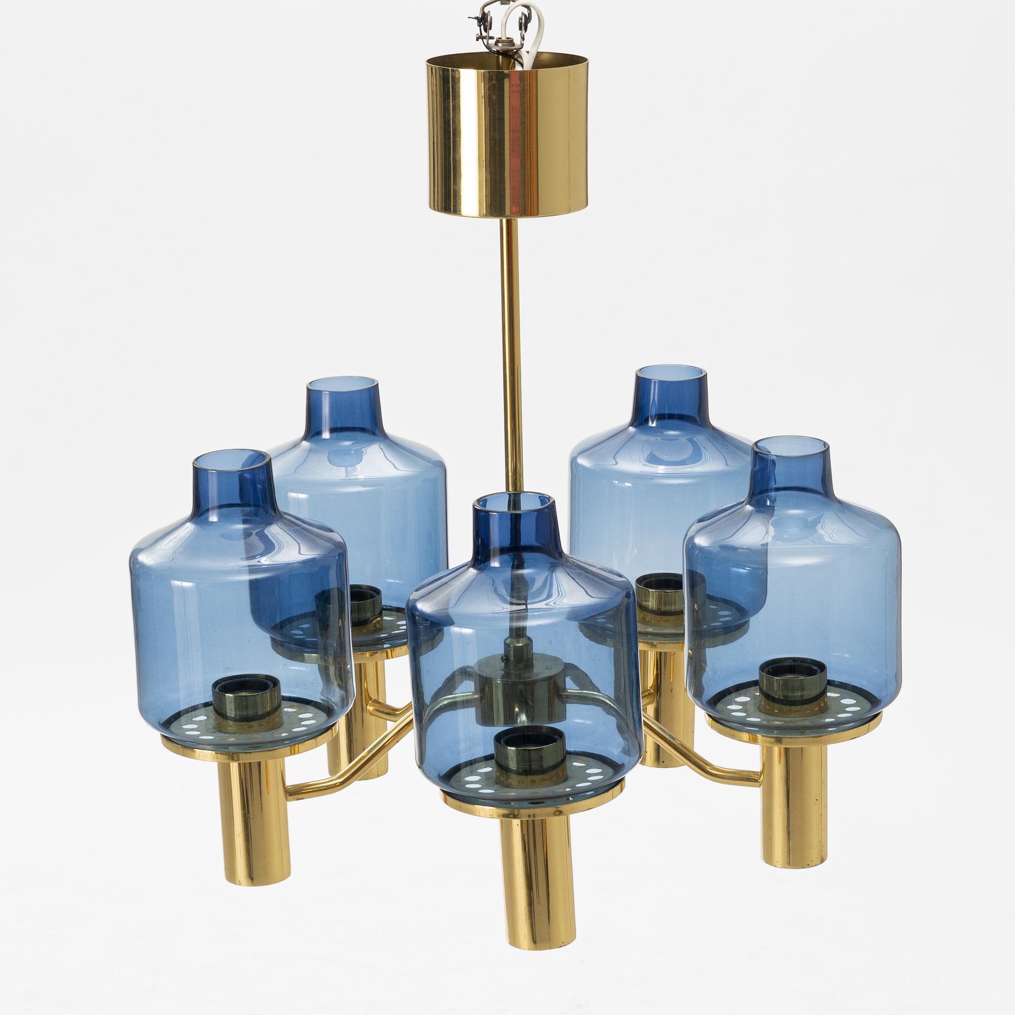 Hans-Agne Jakobsson, taklampa, modell T507, Markaryd, 1900-talets andra hälft.